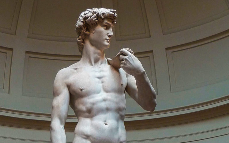 Michelangelos „David“, Bild: wikimedia – Jörg Bittner